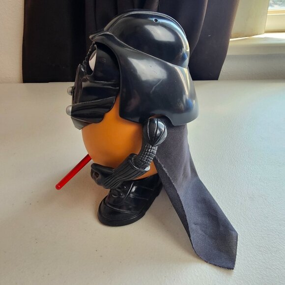 Playskool Mr Potato Head Darth Tater Darth Vader Star Wars Vintage w Accessories - Picture 3 of 7